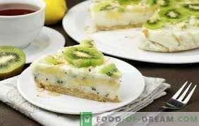 Preparazione torta soffice di kiwi. Torta Con Kiwi E Banana Dolce Fragrante E Fresca Ricette Per Ricotta Biscotti Yogurt Kiwi Pigro E Torte Alla Banana