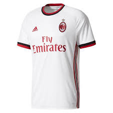 Featuring red and black stripes, the kit is completed with either white or black shorts and black socks. 17 18 Adidas Ac Milan Away Jersey Ac Milan Ac Milan Kit Soccer Kits