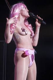 Esquire on X: Miley Cyrus got half naked on stage (again) with one big  addition: t.coDnjrwCTY0n NSFW t.co5Rg3j9B80C  X