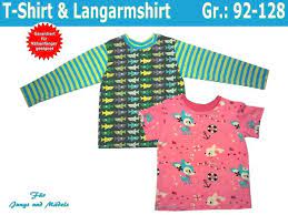 Dieses diy mit kostenlosem schnittmuster macht garantiert alle glücklich. Kinder T Shirt Kinderpullover Schnittmuster Und Nahanleitungen