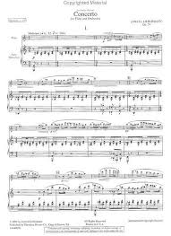Liebermann Lowell Concerto Op 39 Fluteproshop