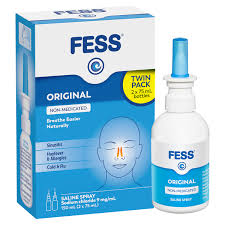 They clear debris from the nose by flushing it with. Fess Original Nasal Spray Fess