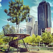 Klyde Warren Park Texas Travel Trip Community Park