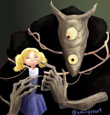 He comes with a piece of paper, a pen and a string phone as. The Promised Neverland Conny Monster Emilyvsart Fanart