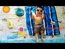 Creative Baby Pictures You Can Take At Home With Your Cellphone Summer Baby Pictures Baby Pictures Summer Baby