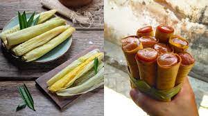 Kue cente manis sering menggunakan daun pisang namun lebih sering menggunakan plastik. 5 Kuliner Tradisional Berbalut Daun Khas Indonesia Mana Favoritmu Kumparan Com