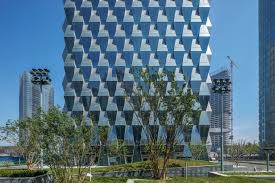 Displayed during the ground breaking ceremony of the dalian center today. Beijing Greenland Center Som Archdaily