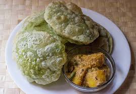 Koraishutir Kochuri Peas Kachori And Kashmiri Dum Aloo It Was Today S Breakfast Food Indian Food Recipes Bengali Food