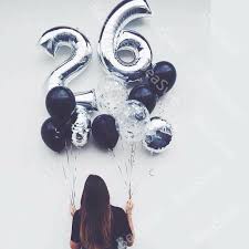 This number is not reduced. 12pcs 32 Inch Silver Number 26 18inch Round Foil Balloons Confetti Black Latex Balls Adult Birthday Event Party Decor Ballons Accessories Aliexpress