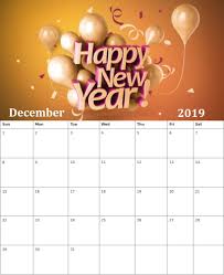 December 2019 New Year Calendar Hd New Year Calendar Custom Calendar Print Calendar