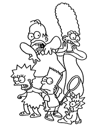 Desenhos Infantis Para Colorir Dos Os Simpsons Paginas Para Colorir Ilustracoes Graficas Desenhos Infantis Para Colorir