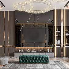 Nada Shehab Designs S Instagram Photo Royal Master Bedroom Tv Corner Design And Visualization B In 2020 Luxury Living Room Luxury Living Room Decor Tv Room Design