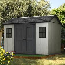 Les cabanes métalliques ont l'avantage de ne demander quasiment aucun entretien. Abri De Jardin Abri Jardin Coffre Exterieur