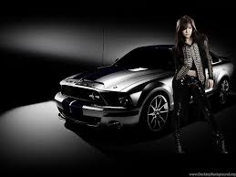 Start your search now and free your phone. Asian Girl Ford Mustang Wallpapers Free Desktop Backgrounds And Desktop Background