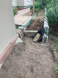 Terrasse Garten Vorplatz Wintergarten In 2020 Gartenmauer Garten Vorplatz