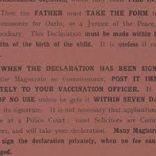 • the form must be signed by the child's parent or legal guardian and the child's health care religious exemption from immunizations and/or examination form process: Vaccination Exemptions History Of Vaccines