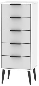 Our expansive bedside table collection provides the perfect. Hong Kong Tall Bedside Cabinet With Wooden Legs Grey And White Cfs Furniture Uk