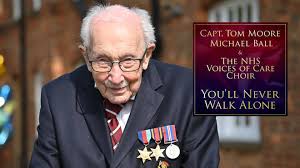 The promotion comes alongside a personal letter from her majesty and. Captain Tom Moore Scores Uk S Number 1 With You Ll Never Walk Alone Bigtop40