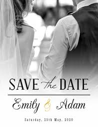 Choose your save the date cards. 1 510 Save The Date Customizable Design Templates Postermywall