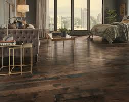 Virginia Mill Works Pioneer Leather Hickory A Prefinished Distressed Solid Hardwood Homerenovation Hickory Flooring Solid Hardwood Floors Dream Remodel