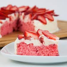 Beat at medium speed with electric mixer at medium speed for 2 minutes. Double Strawberry Cake Duncan Hines Strawberry Recipes Berries Recipes Strawberry Cake Recipes