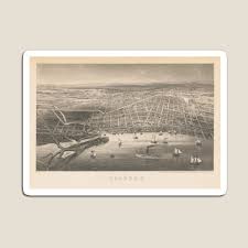 Original caption of back reads: Historical Map Of Toledo Gifts Merchandise Redbubble
