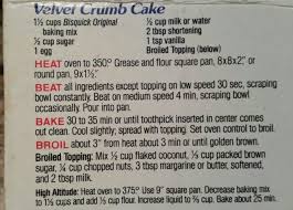 Bisquick Velvet Crumb Cake Recipe Bisquick Velvet Crumb Cake Bisquick Cake Recipe Bisquick Recipes Bisquick