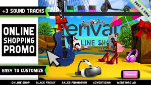 Online Shopping Store Promo Videohive 27540407 Free Download After Effects Template In 2020 Online Shopping Stores Black Friday Online Shopping Videohive