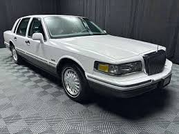 Image result for Performance White 1998 Town Car
