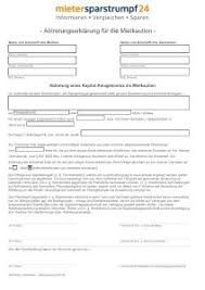 Gläubiger können offene forderungen per pfändung einholen. Pdf Abtretungserklarung Fur Mietkaution Mietersparstrumpf24