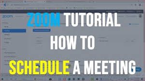 How to set a weekly recurring calendar meeting? Scheduling A Recurring Meeting On Zoom Tutorial Youtube