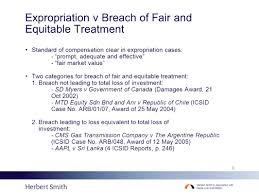 Memorandum & articles of associates. Standard Of Compensation For Violation Of Fair And Equitable Treatment Matthew Weiniger Partner Herbert Smith Llp London 9 September Ppt Download