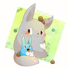 Soooo Cute Chibi Totoro Xd Totoro Ghibli My Neighbor Totoro