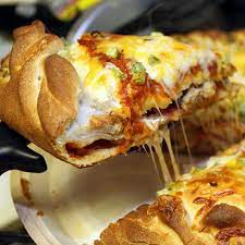 Chicago Style Stuffed Pizza Recipe Yummly Recipe Delicious Pizza Recipes Delicious Pizza Pizza Recipes