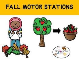 Fall Motor Stations Pathway For Strength Self Regulation Ot Sped Pediatric Occupational Therapy Therapy Room Self Regulation