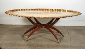 4.8 out of 5 stars 2,140. Moroccan Oval Brass Tray Coffee Table At 1stdibs
