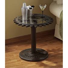 Steampunk End Table Steampunk Home Decor Steampunk House Steampunk Furniture