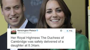 Det blev en flicka för Kate och William