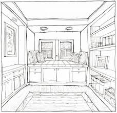 Bedroom Sketch At Paintingvalley Com Explore Collection Of Bedroom Sketch