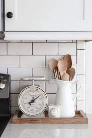 12 Ways To Style Kitchen Counters Farmhouse Kitchen Decor Kitchen Counter Decor Kitchen Styling