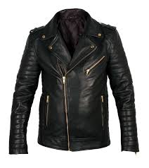 Black And Gold Leather Jacket Mens Gold Zip Mens Quilted Jacket Leather Jacket Men Leather Jacket Style Leather Jackets Online