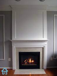 Adding Visual Interest And Height To Your Fireplace Home Fireplace Fireplace Remodel Fireplace Molding