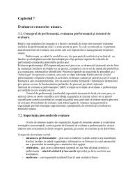 Fisa postului impreuna cu obiectivele individuale stabilite alcatuiesc un punct de referinta esential in procesul de evaluare si totodata reprezinta 50% din calificativul obtinut la evaluarea performantelor profesionale individuale. Doc Cap 7 Evaluare Carmen Irina Academia Edu