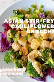 Once you've gathered the essentials, this tofu stir fry recipe becomes much more flexible: Cauliflower Gnocchi Recipe Asian Stir Fry Naturally Natalie Eng