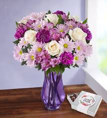 Purple flowers and gift delivery from 1800flowers make the perfect gift for lovers, family or friends who love the color purple and lavender. Lavender Garden Bouquet From 1 800 Flowers Com