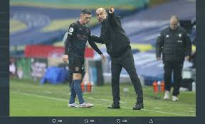 Leeds United Vs Manchester City Pep Guardiola Puas Dengan Satu Poin