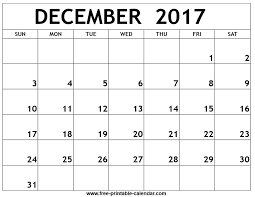 December 2017 Printable Calendar Monthly Calendar Printable June Calendar Printable Calendar Printables
