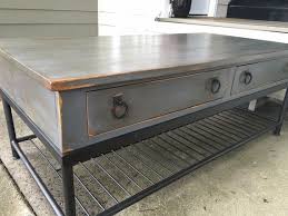 Vintage Rustic Shabby Chic Refurbished Coffee Table Painted Furniture Chalk Paint Furniture A Refurbished Coffee Tables Shabby Chic Dresser Coffee Table