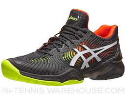 Black And Yellow Running Shoes Asics Court Ff 2 Black Yellow Red Men S Shoes Asics Tennis Shoes Black Shoes Men Womens Tennis Shoes