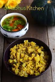 Mathanga Thoran Yellow Pumpkin Stir Fry Kerala Style Recipe Padhuskitchen Recipe Stir Fry Veggie Stir Fry Veg Stir Fry